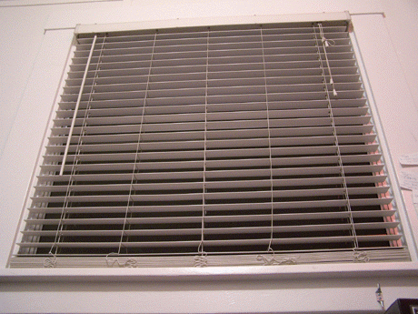 Gif of blinds opening and closing
