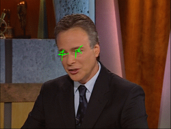 Gif of robotic-looking newscaster